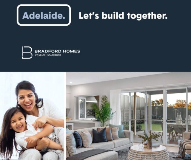 The Bradford Homes display homes are open this weekend, come in, speak to one of our New Home Consultants and start planning your new home. 

Open Saturday and Sunday 1:00pm - 5:00pm 

The Monash - 44 Blackwood Park Boulevard, Craigburn Farm 
The Linwood - 6 Rhind Road, Lightsview
The Millicent - 4 Rochfort Street, Mt Barker